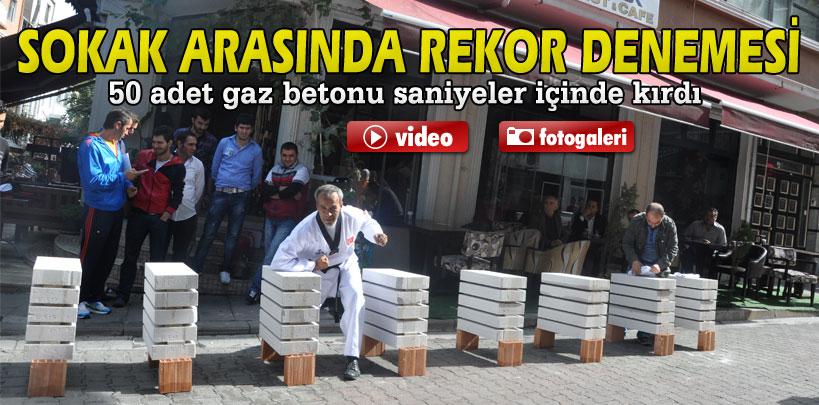 Sokak arasında rekor denemesi