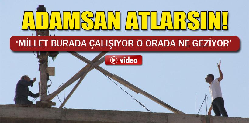 Adana'da intihar girişimini gören vatandaş, ‘Adamsan atlarsın'