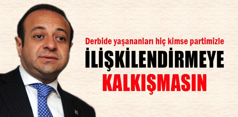 Bağış, 'Olayları hiç kimse partimizle ilişkilendirmeye kalkışmasın'