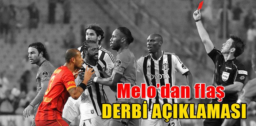 Felipe Melo, 'Ben kırmızı kart görmeden olaylar başlamıştı'