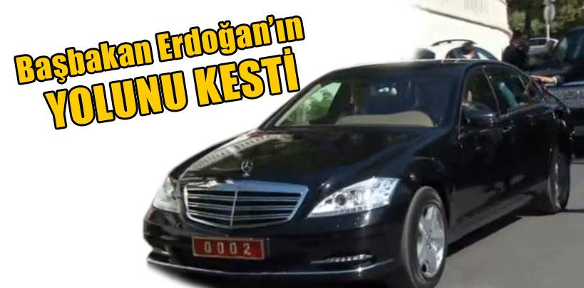 Başbakan Erdoğan'ın yolunu kesip yardım istedi