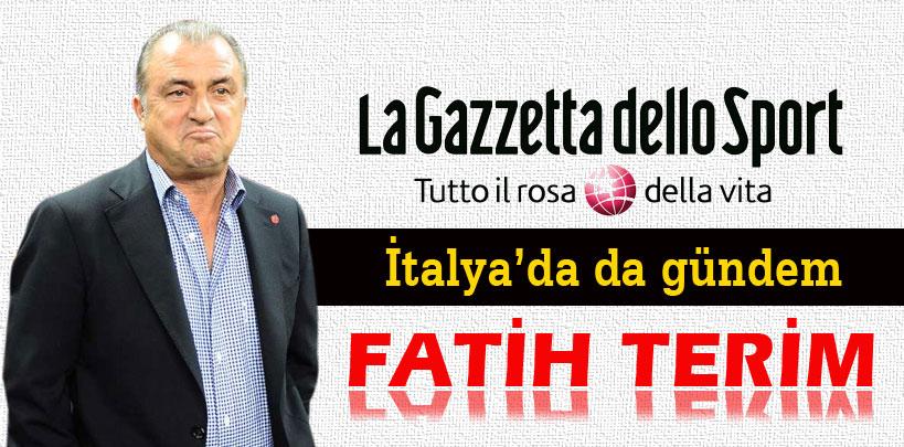 İtalya'da da gündem Fatih Terim