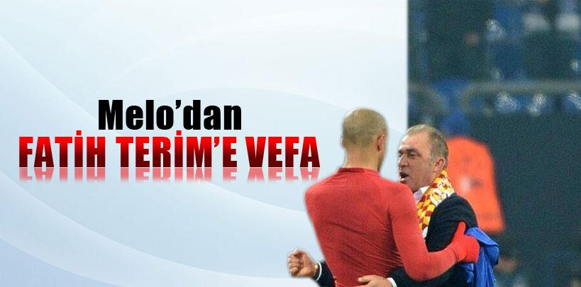 Felipe Melo'dan Fatih Terim'e vefa