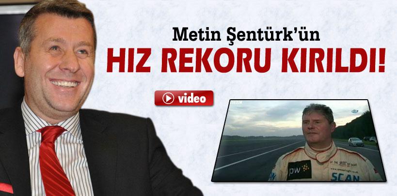 İngiliz görme engelli Metin Şentürk'ün hız rekorunu kırdı