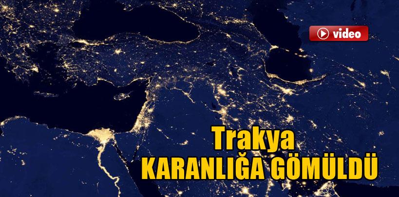 Trakya geneline santral arızası sebebiyle elektrik verilemiyor