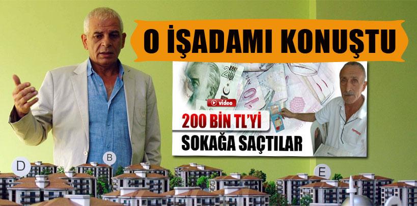 Sokakta para dağıtan işadamı Temel Bulut, 'Vatandaşlar şaşırdı'