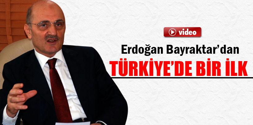 Çevre ve Şehircilik Bakanı Erdoğan Bayraktar'dan Türkiye'de bir ilk