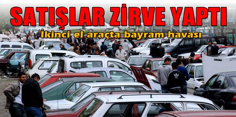 İkinci el araç satışlarında bayram havası