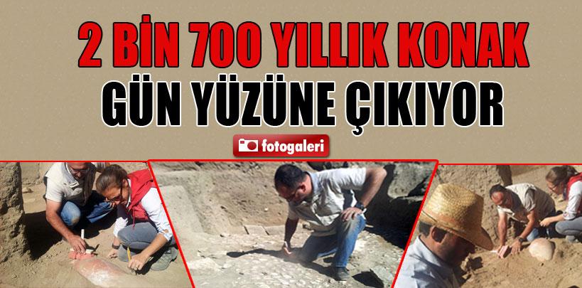 Van'da bir tüccar konağı gün yüzüne çıkarıldı