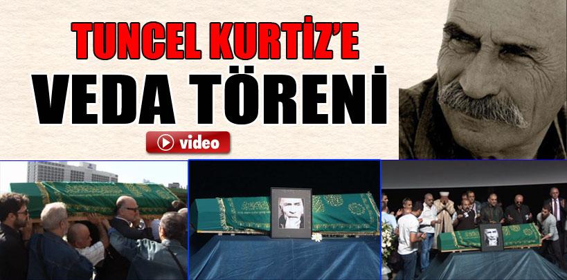 Tuncel Kurtiz'e veda töreni