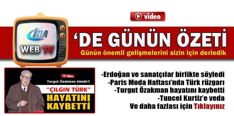 28 Agustos 2013 İHA Web TV'te günün özeti