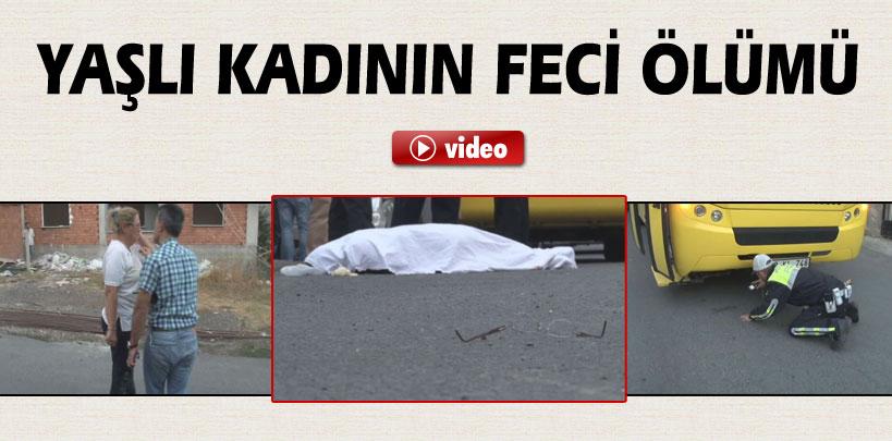 Tekirdağ'da yaşlı kadının feci ölümü