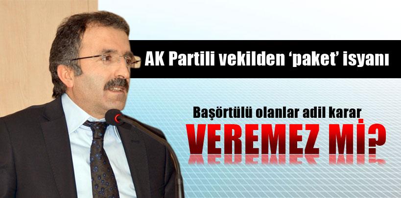 Cengiz Yaviloğlu, 'Başörtülü olanlar adil karar veremez mi'