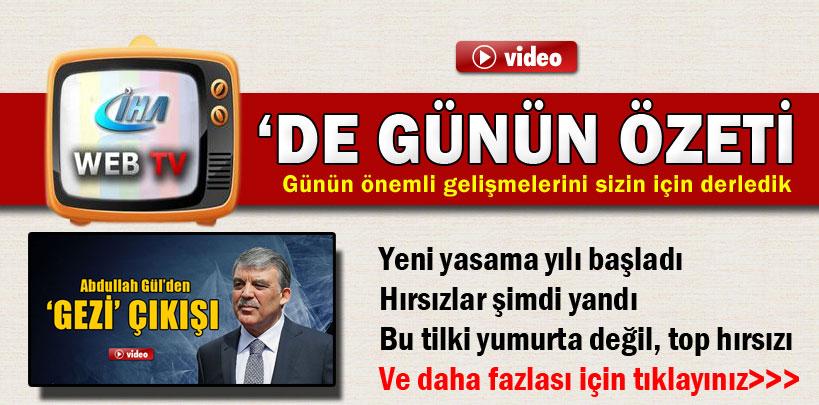 1 Ekim 2013 İHA WEB TV'de günün özeti