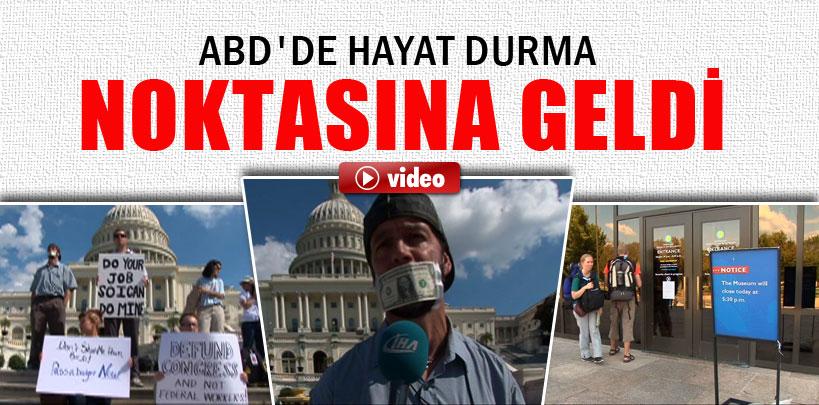 ABD'de hayat durma noktasına geldi