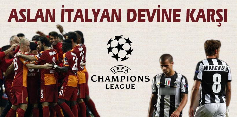 Galatasaray, İtalyan devi Juventus'a karşı