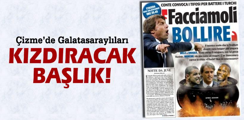 İtalyan gazetesinden Galatasaray maçına özel ek