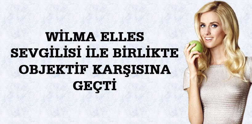 Wilma Elles, sevgilisi Kerem Göğüş ile kamera karşısında