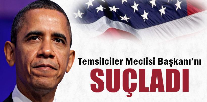 Obama'dan, Temsilciler Meclisi Başkanı Boehner'e ağır eleştiri