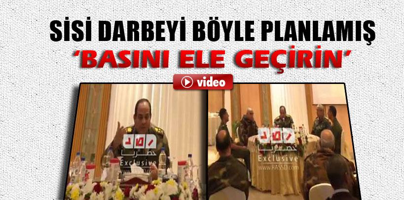 Sisi darbeyi böyle planlamış