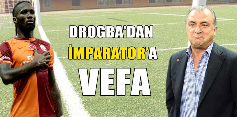 Drogba'dan 'İmparator'a vefa