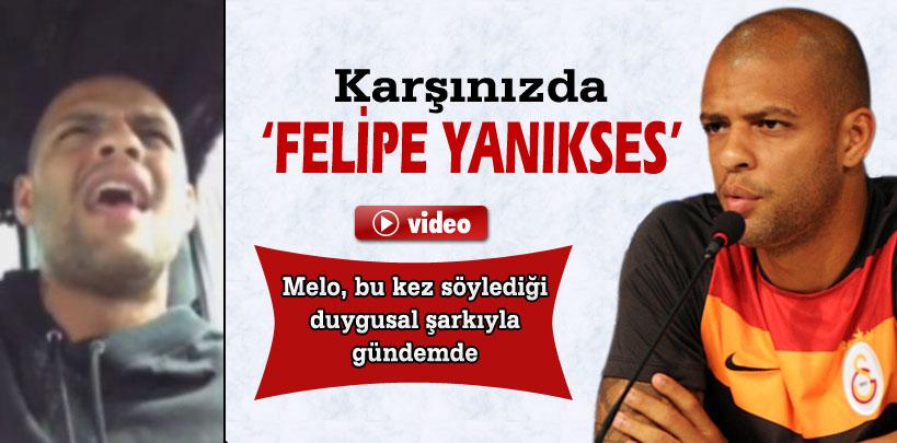 Felipe Melo'dan romantik şarkı