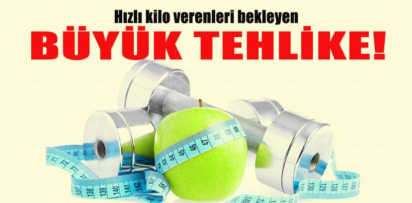 Hızlı kilo verenleri bekleyen büyük tehlike