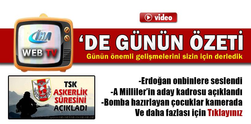 05 Ekim 2013 İHA WEB TV'de günün özeti