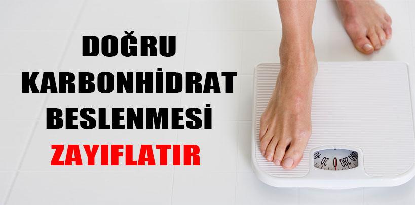 Doğru karbonhidrat beslenmesi zayıflatır