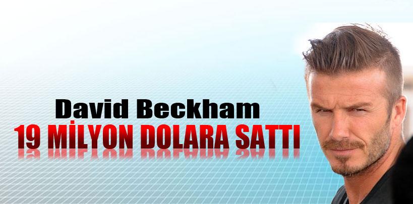 David Beckham, malikanesini 19 milyon dolara sattı