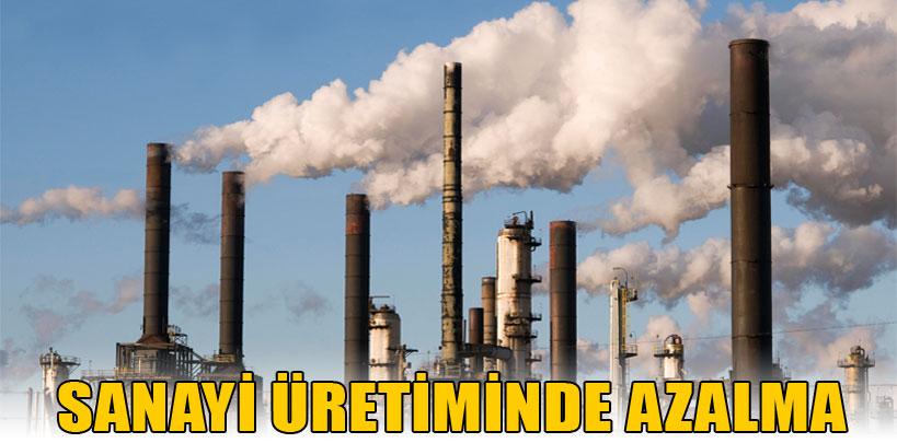 Sanayi üretimi yüzde 4 azaldı