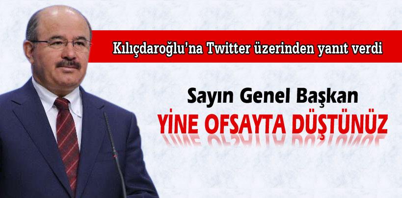 Hüseyin Çelik, 'Kılıçdaroğlu yine ofsayta düştün'