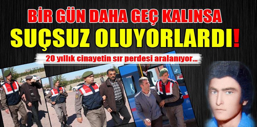 Cinayet şüphelileri zaman aşımına 1 gün kala yakalandı