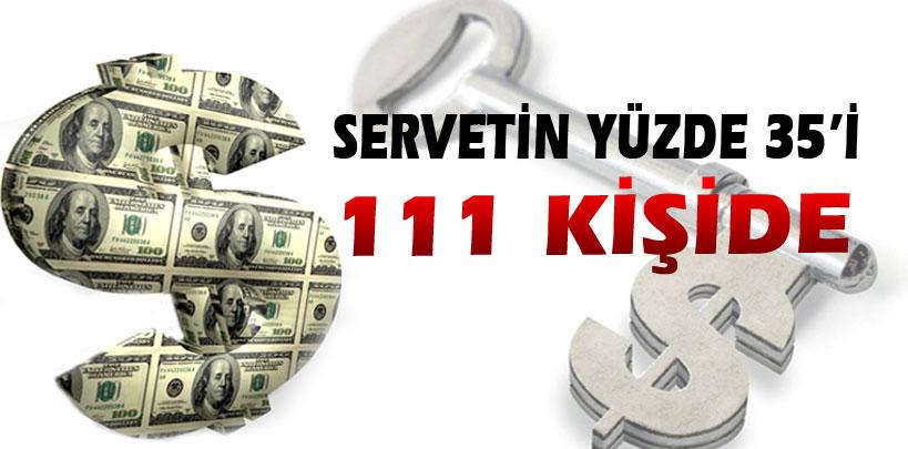 Rusya'daki servetin yüzde 35'i 111 kişide