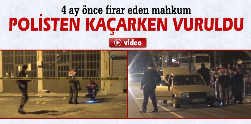 Tekirdağ'da cezaevi firarisi polisten kaçarken vuruldu