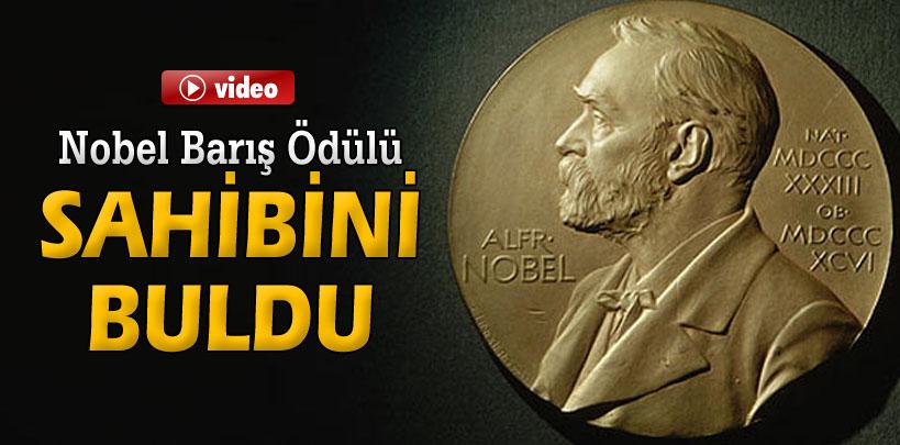 Nobel Barış Ödülü'nün sahibi açıklandı