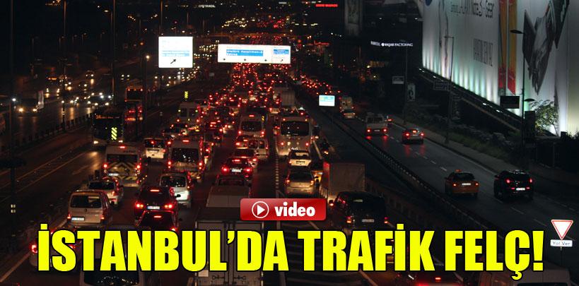 Bayram yolculuğu İstanbul trafiğini felç etti