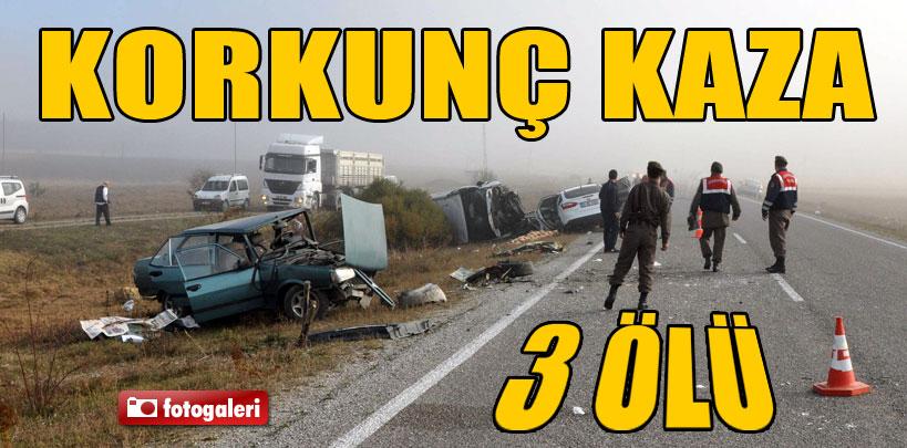 Kastamonu'da kaza, 3 ölü 11 kişi yaralı