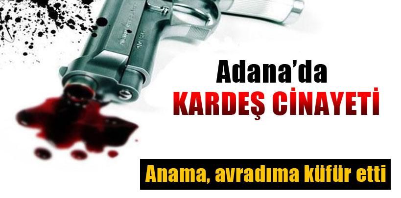 Adana'da ağabeyini öldüren sanık, 'Anama, avradıma küfür etti'