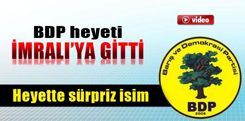 BDP heyeti İmralı'ya gitti