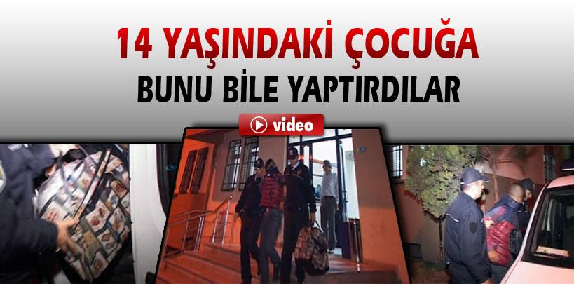 İstanbul'da 14 yaşındaki çocuğa uyuşturucu kuryeliği yaptırdılar