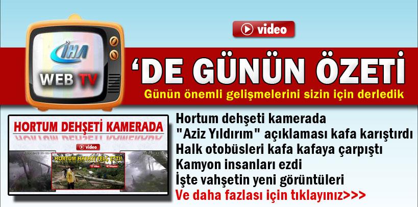 18 Ekim 2013 İHA WEB TV'de günün özeti