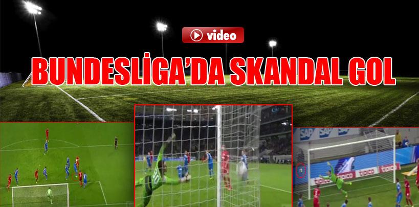 Bundesliga'da skandal gol