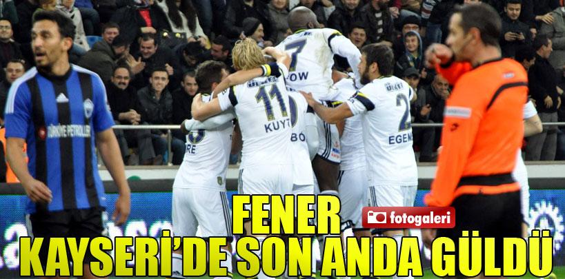 Kayseri Erciyesspor 1 Fenerbahçe 2