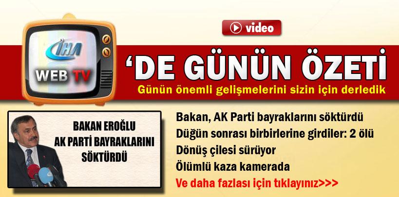 20 Ekim 2013 İHA WEB TV'de günün özeti