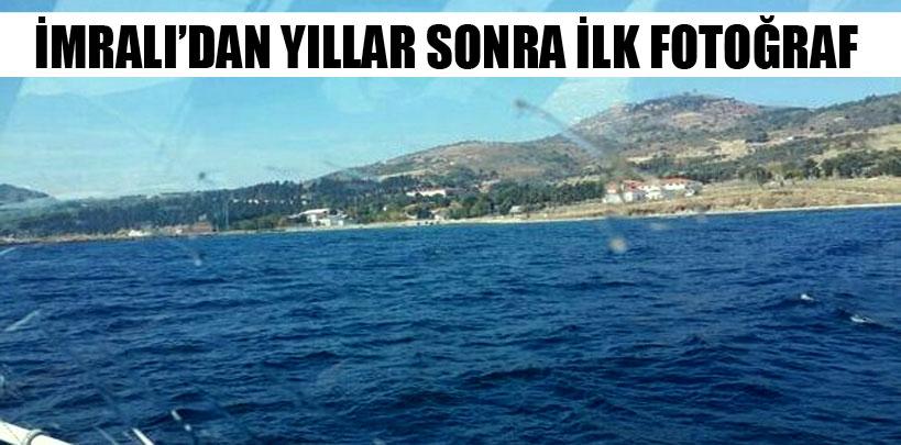 İmralıdan yıllar sonra ilk fotoğraf