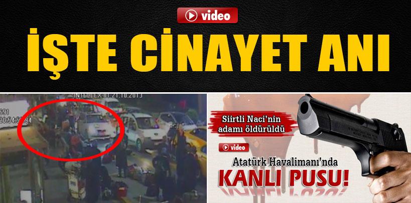 Havalimanı cinayeti kamerada