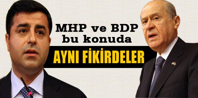 MHP ve BDP mecliste başörtüsü konusunda aynı fikirde