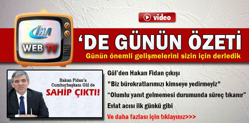 23 Ekim 2013 İHA WEB TV'de günün özeti