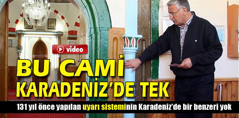 Gümüşhane'deki bu cami Karadeniz'de tek